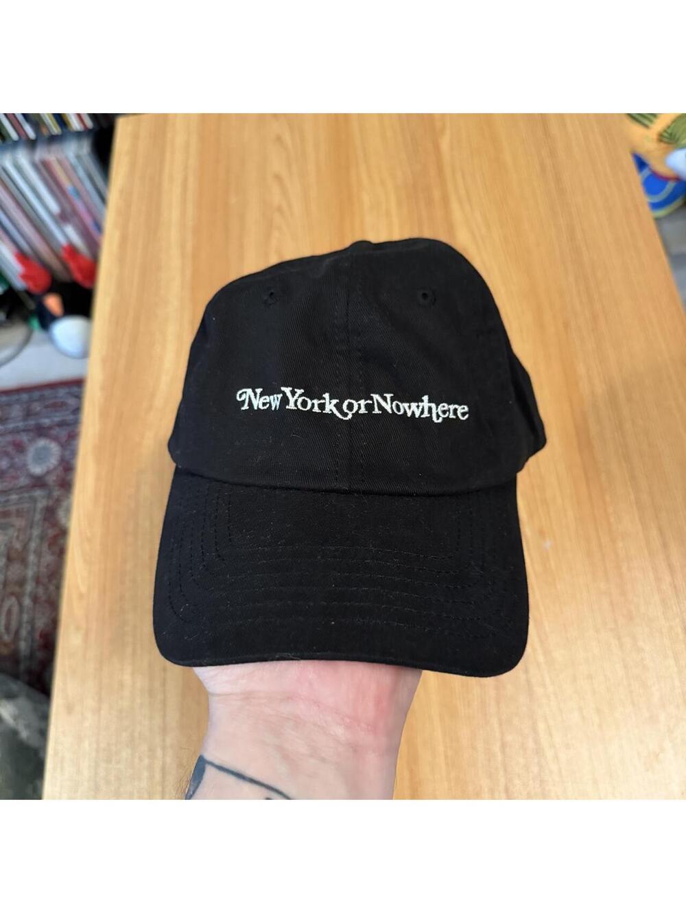 Nyon New York or nowhere strap back hat OS